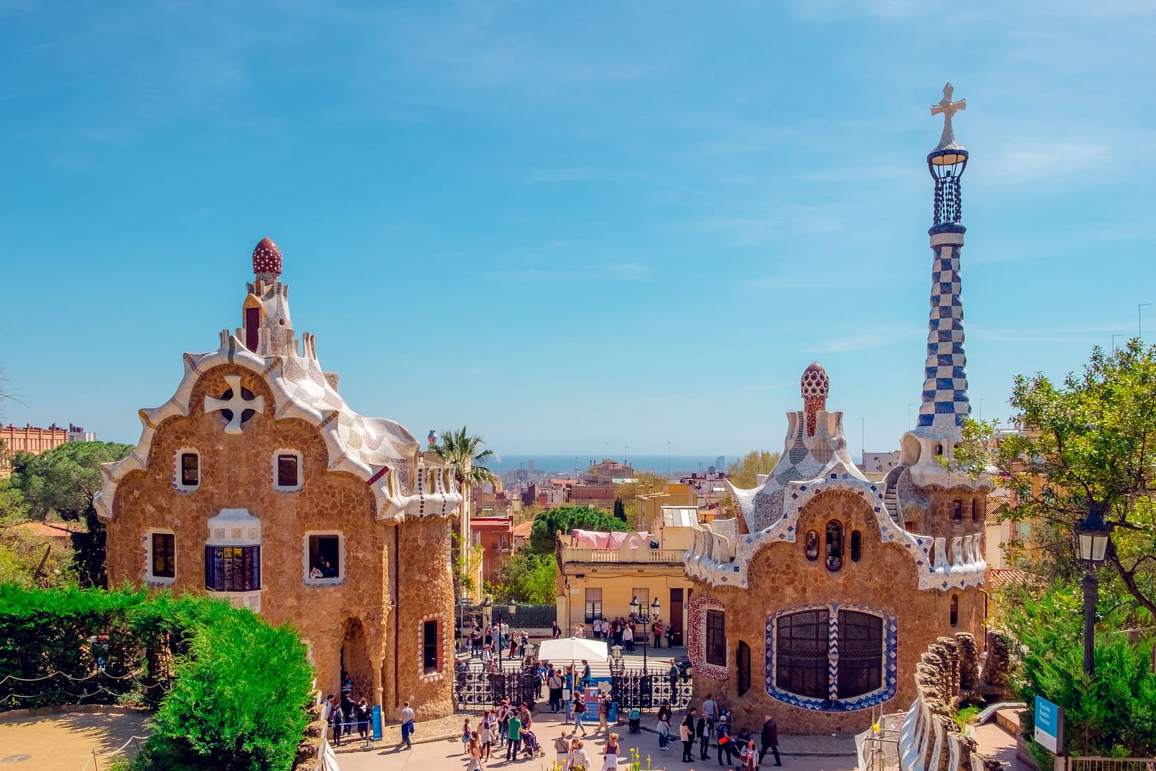 parq guell. Exploring the Spanish Cities